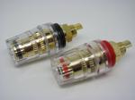 M8x46mm,Binding Post Connector,Gold Plated